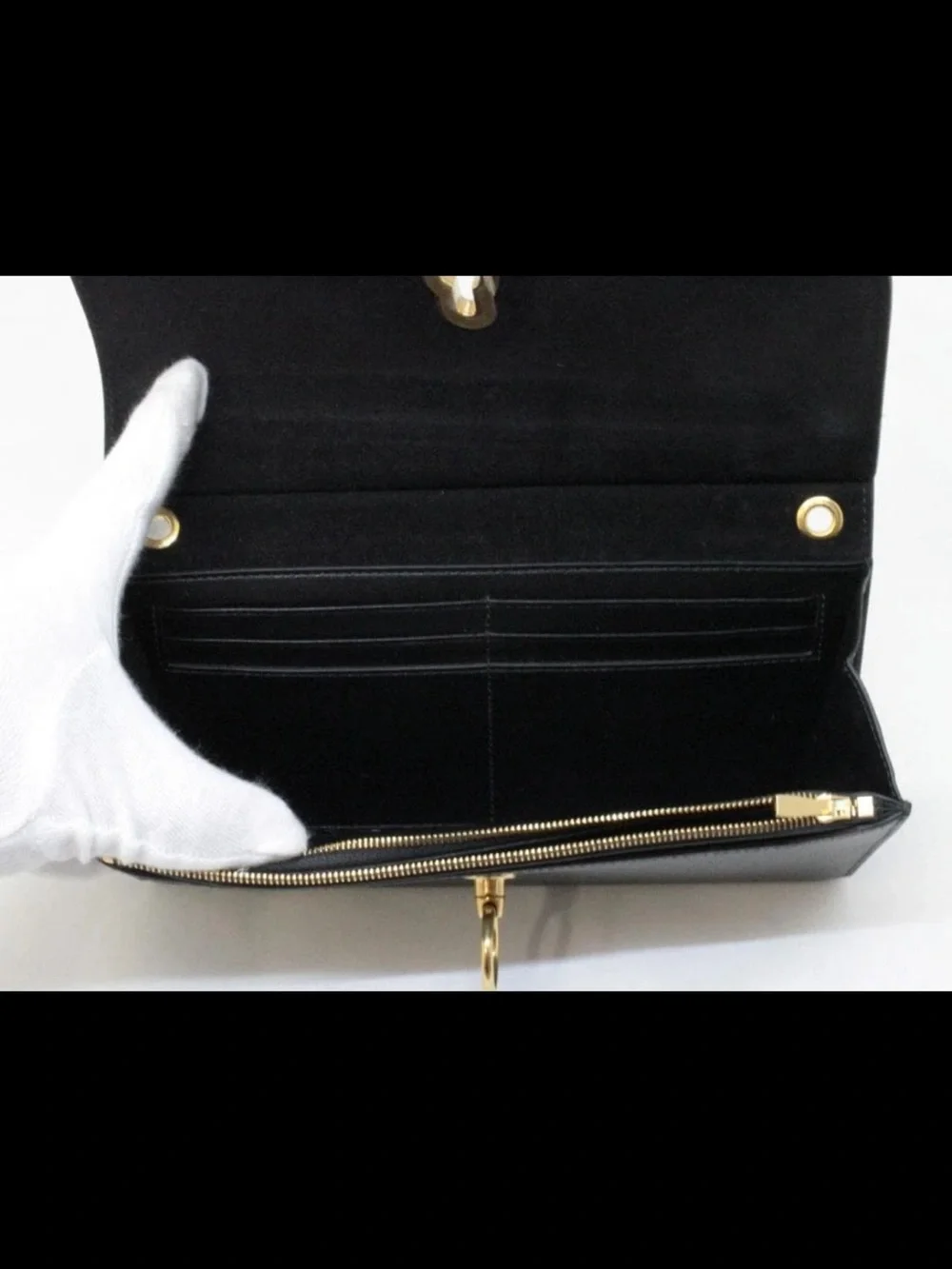 Mulberry Black Pebbled Leather Shoulder Bag with Gold Hardware